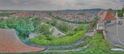 Archiv Foto Webcam Graz: Panorama vom Schlossberg 15:00