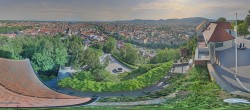 Archiv Foto Webcam Graz: Panorama vom Schlossberg 17:00