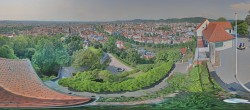 Archiv Foto Webcam Graz: Panorama vom Schlossberg 09:00