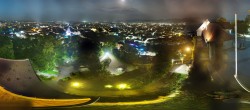Archiv Foto Webcam Graz: Panorama vom Schlossberg 23:00