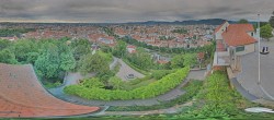 Archiv Foto Webcam Graz: Panorama vom Schlossberg 08:00