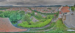 Archiv Foto Webcam Graz: Panorama vom Schlossberg 14:00