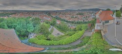 Archiv Foto Webcam Graz: Panorama vom Schlossberg 18:00