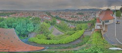 Archiv Foto Webcam Graz: Panorama vom Schlossberg 20:00