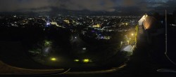 Archiv Foto Webcam Graz: Panorama vom Schlossberg 22:00
