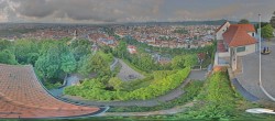 Archiv Foto Webcam Graz: Panorama vom Schlossberg 07:00