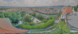 Archiv Foto Webcam Graz: Panorama vom Schlossberg 13:00