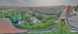 Archiv Foto Webcam Graz: Panorama vom Schlossberg 15:00