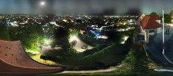 Archiv Foto Webcam Graz: Panorama vom Schlossberg 01:00