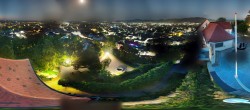 Archiv Foto Webcam Graz: Panorama vom Schlossberg 03:00