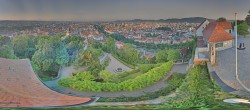 Archiv Foto Webcam Graz: Panorama vom Schlossberg 05:00