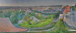 Archiv Foto Webcam Graz: Panorama vom Schlossberg 06:00