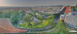 Archiv Foto Webcam Graz: Panorama vom Schlossberg 07:00