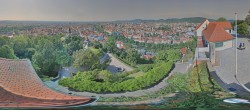 Archiv Foto Webcam Graz: Panorama vom Schlossberg 09:00