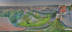 Archiv Foto Webcam Graz: Panorama vom Schlossberg 05:00