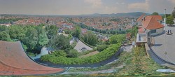 Archiv Foto Webcam Graz: Panorama vom Schlossberg 13:00