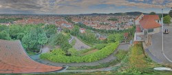 Archiv Foto Webcam Graz: Panorama vom Schlossberg 07:00