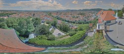 Archiv Foto Webcam Graz: Panorama vom Schlossberg 13:00