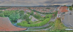 Archiv Foto Webcam Graz: Panorama vom Schlossberg 17:00