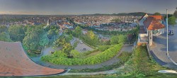 Archiv Foto Webcam Graz: Panorama vom Schlossberg 05:00