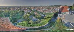 Archiv Foto Webcam Graz: Panorama vom Schlossberg 07:00