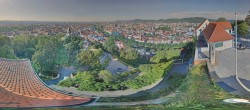 Archiv Foto Webcam Graz: Panorama vom Schlossberg 07:00