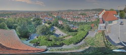 Archiv Foto Webcam Graz: Panorama vom Schlossberg 09:00