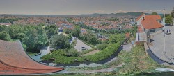 Archiv Foto Webcam Graz: Panorama vom Schlossberg 11:00