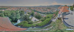 Archiv Foto Webcam Graz: Panorama vom Schlossberg 13:00