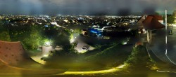 Archiv Foto Webcam Graz: Panorama vom Schlossberg 23:00