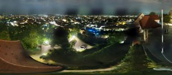 Archiv Foto Webcam Graz: Panorama vom Schlossberg 01:00