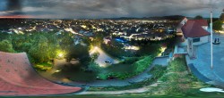 Archiv Foto Webcam Graz: Panorama vom Schlossberg 03:00