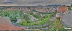 Archiv Foto Webcam Graz: Panorama vom Schlossberg 05:00