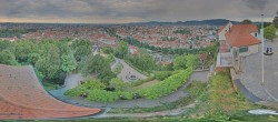 Archiv Foto Webcam Graz: Panorama vom Schlossberg 07:00
