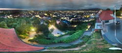 Archiv Foto Webcam Graz: Panorama vom Schlossberg 03:00