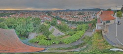 Archiv Foto Webcam Graz: Panorama vom Schlossberg 05:00