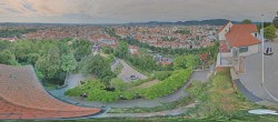 Archiv Foto Webcam Graz: Panorama vom Schlossberg 09:00