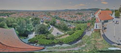 Archiv Foto Webcam Graz: Panorama vom Schlossberg 11:00