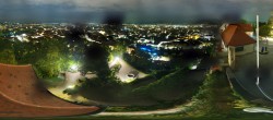 Archiv Foto Webcam Graz: Panorama vom Schlossberg 01:00