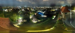 Archiv Foto Webcam Graz: Panorama vom Schlossberg 23:00
