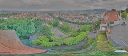Archiv Foto Webcam Graz: Panorama vom Schlossberg 05:00