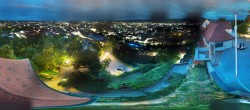 Archiv Foto Webcam Graz: Panorama vom Schlossberg 03:00