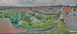 Archiv Foto Webcam Graz: Panorama vom Schlossberg 09:00