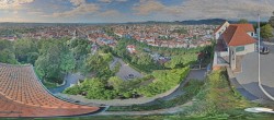 Archiv Foto Webcam Graz: Panorama vom Schlossberg 07:00