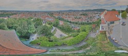 Archiv Foto Webcam Graz: Panorama vom Schlossberg 11:00