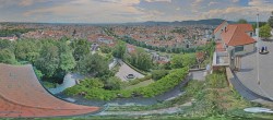 Archiv Foto Webcam Graz: Panorama vom Schlossberg 13:00