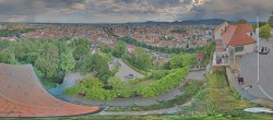 Archiv Foto Webcam Graz: Panorama vom Schlossberg 17:00