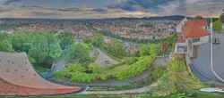 Archiv Foto Webcam Graz: Panorama vom Schlossberg 19:00
