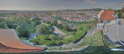 Archiv Foto Webcam Graz: Panorama vom Schlossberg 09:00