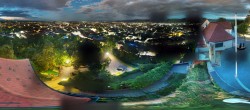 Archiv Foto Webcam Graz: Panorama vom Schlossberg 03:00
